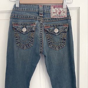 True Religion | Straight Leg Super T Stitch | 25